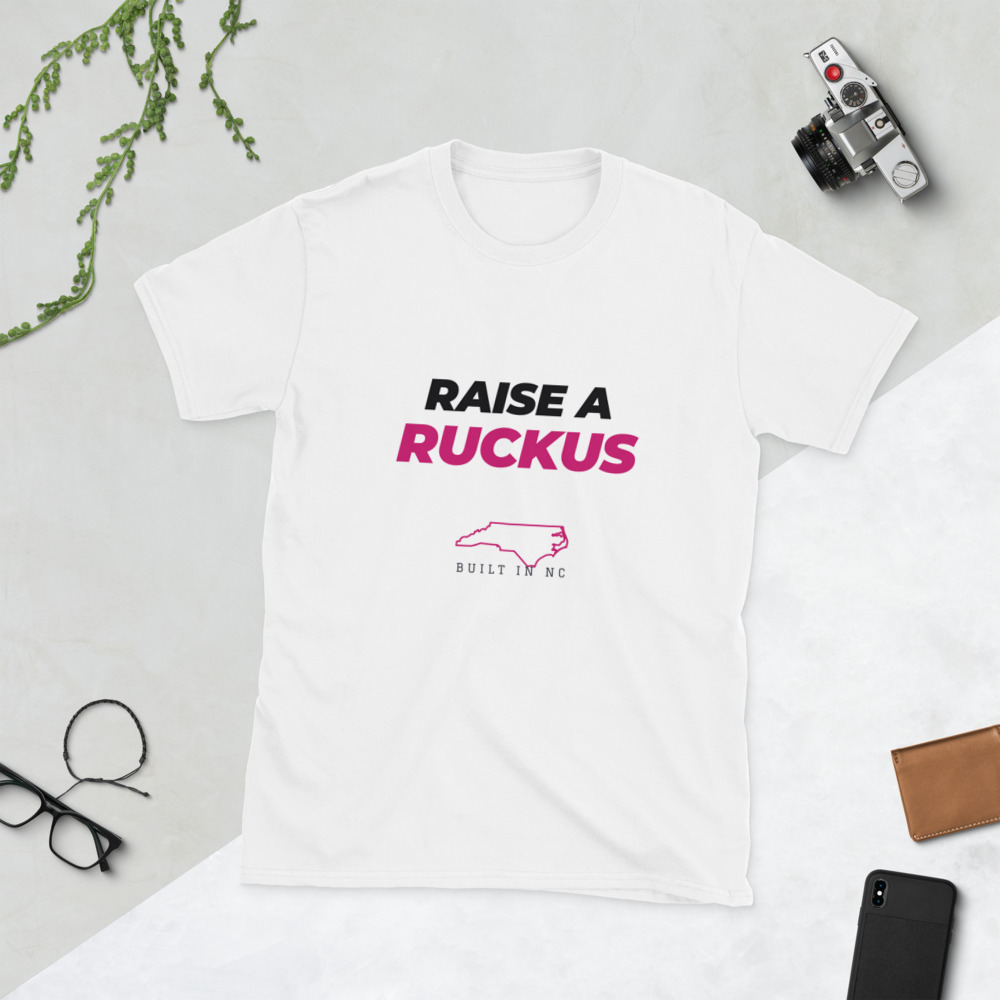 Raise a Ruckus White Tee